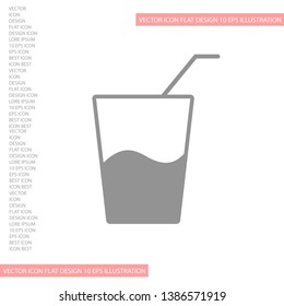 drink icon vector . Lorem Ipsum Illustration design