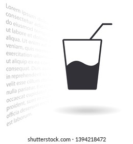 drink icon vector . Lorem Ipsum Illustration design