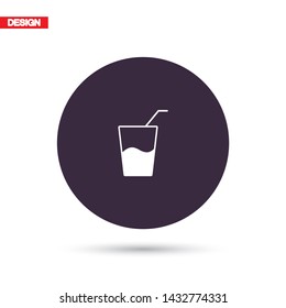 drink icon vector . Lorem Ipsum Illustration design