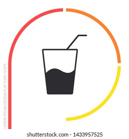 drink icon vector . Lorem Ipsum Illustration design