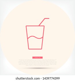 drink icon vector . Lorem Ipsum Illustration design