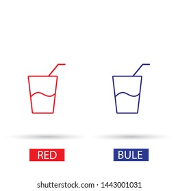 drink icon vector . Lorem Ipsum Illustration design