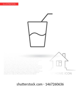 drink icon vector . Lorem Ipsum Illustration design