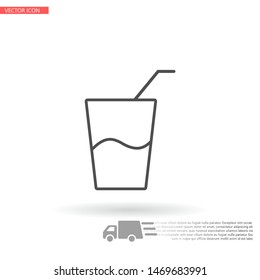 drink icon vector . Lorem Ipsum Illustration design