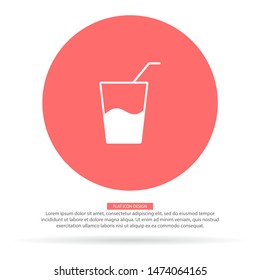 drink icon vector . Lorem Ipsum Illustration design