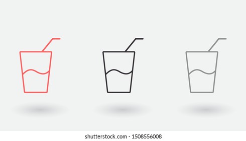 drink icon vector . Lorem Ipsum Illustration design