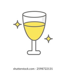Drink icon vector stock illustration