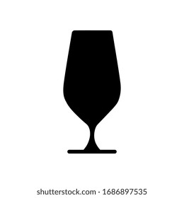 Drink icon vector, Wine glass icon 

