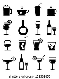 Drink Icons Set