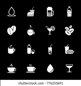 drink icons set