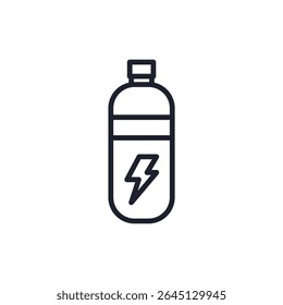drink isotonic icons isolated on White Background. Flat style design
