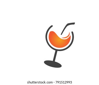 Drink juice logo and symbols template app