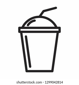 Drink line icon
