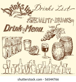 drink list