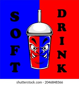 Drink Logo design inspiration ,design element for logo ,poster ,card, ,emblem, t shirt, vector illustration