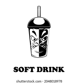 Drink Logo design inspiration ,design element for logo ,poster ,card, ,emblem, t shirt, vector illustration