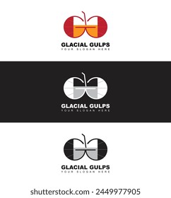 drink logo, juice shop logo, Abstract logo design