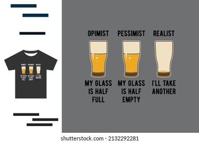 Drink lover t shirt design