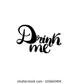 9,610 Drink me Images, Stock Photos & Vectors | Shutterstock