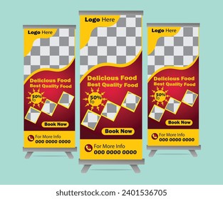 Drink Menu Banner Template, Social Media Post Template, Fresh Drink Menu Banner