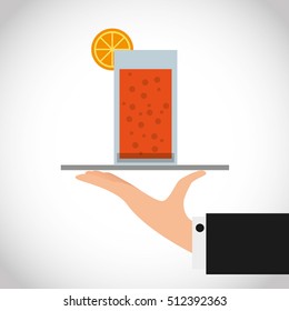drink menu beverage icon vector illustration design