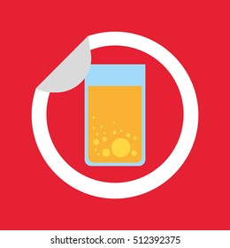 drink menu beverage icon vector illustration design