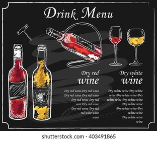 dry red wine list