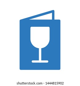 drink menu glyph color vector icon