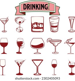 drink, milk food vector illustration