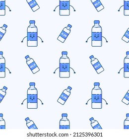 Drink Milk Simple Pattern Vector Design,background white