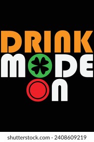 
Drink Mode On eps cut file for cutting machine