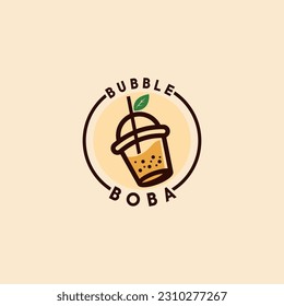 Drink and mug template logo design vector