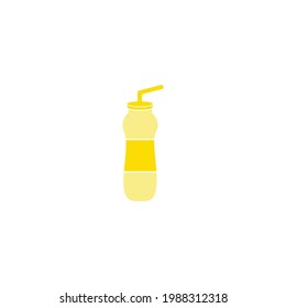 drink packaging icon set vector flat design sign symbol