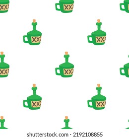 Drink pattern seamless background texture repeat wallpaper geometric vector