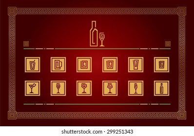 Drink pictograms
