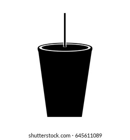 drink plastic with straw