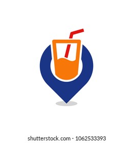Drink Position Logo Icon Design