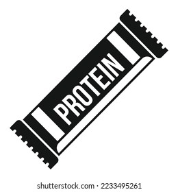 Drink protein icon simple vector. Pack food. Sport container