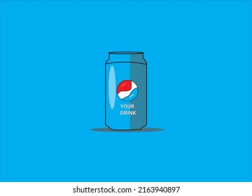 Ilustración fresca de refrescos de BEINK
fondo