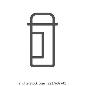 Drink related icon outline and linear vector.
