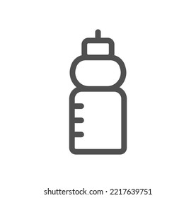 Drink related icon outline and linear vector.
