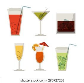 drink retro label design, vector illustration eps10 graphic 