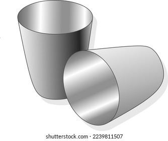 Drink Shaker Vector Illustration for Bartender
