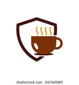 Drink Shield Logo Icon Design