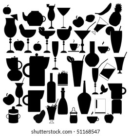 Drink silhouettes