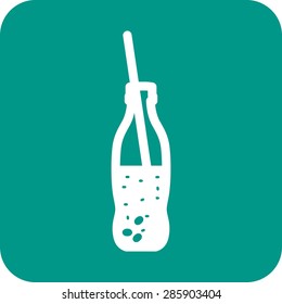 Drink, soda, beverage icon vector image. Can also be used for eatables, food and drinks. Suitable for use on web apps, mobile apps and print media