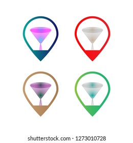 Drink Spot Logo useful, editable. And printable Perfect for use in a wide range of new media templates: Web Marketing Agency, Social Media Services Showcase, Online Marketing Apps, and Web.
