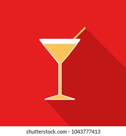 drink and straw icon