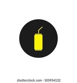 Drink with a straw icon.