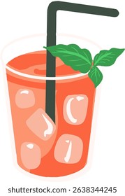 the drink in summer drink season theme makes your day like a fresh